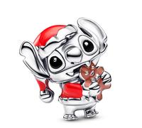 Pandora Ciondolo Disney Stitch di Natale