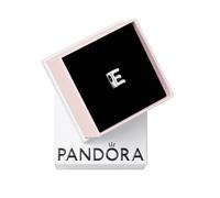 PANDORA Ciondolo in argento con lettera E