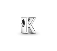PANDORA Ciondolo in argento con lettera K