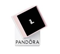 PANDORA Ciondolo in argento con lettera L