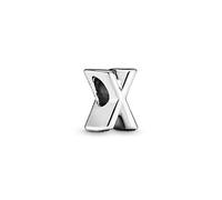 PANDORA Ciondolo in argento con lettera X