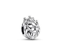 PANDORA Ciondolo in argento Sterling Moments a forma di testa di leone con zirconia cubica trasparente