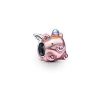 PANDORA Momenti Charm 792573C01 maialino unicorno