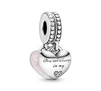 PANDORA 792072EN40 Perlina cuore smaltata in argento da donna