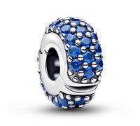 Pandora Clip Charm Ciondolo in Argento 925 Pietre Blu 794700C01