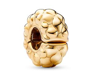 PANDORA Clip-Charm In Perla Color Oro 762716C00