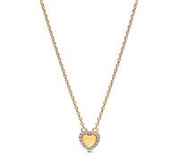 Pandora Collana con cuore Halo incisibile 364364C01