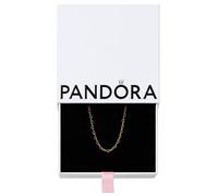 PANDORA Collana con cuore placcata in oro 14k, 45