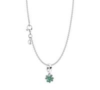 PANDORA Collana da donna, quadrifoglio, in argento con ciondolo portafortuna 15814