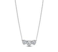 Pandora Collane a forma di cuore con triplo alone 394412C01