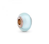 Pandora Fascino Matte Blue Murano Glass