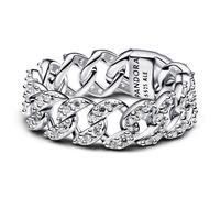 Pandora Cuban Chain Ring in Pavé 193557C01