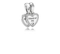 Pandora - Cuore d'Amicizia Charm Pendente - - Accessories - Donna - Grigio - ONE SIZE