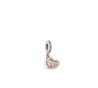 Pandora - Cuori Infinito Intrecciati Pendente Doppio - - Accessories - Donna - Rosa - ONE SIZE