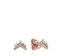 Pandora - Diadem Wishbone Studs - - Accessories - Donna - Rosa - ONE SIZE