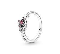 Pandora Anello 190017C01-52 Rosa La Bella e la Bestia