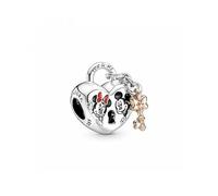 Pandora Charm 780109C01 Lucchetto Mickey e Minnie