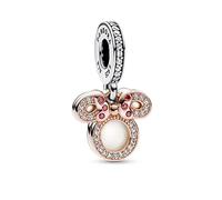 Pandora Splendido charm bicolore per mamma Minnie Disney 782615C01