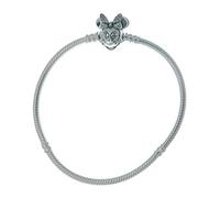 PANDORA Disney Minnie Bracciale in argento con zirconi cubici trasparenti, 21
