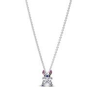 Pandora Disney Stitch 393743C01-45 - Collana in argento sterling con zirconi, 45 mm, 45 cm, Argento sterling, Zirconia cubica