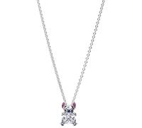 Pandora Disney Stitch 393743C01-45 - Collana in argento sterling con zirconi, 45 mm, 45 cm, Argento sterling, Zirconia cubica