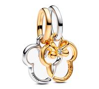 Pandora Disney Topolino e Minnie con ciondolo divisibile 763650C01