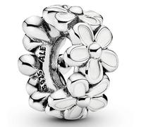PANDORA 791495EN12 Perlina separatrice da donna Argento Margherita Bianco
