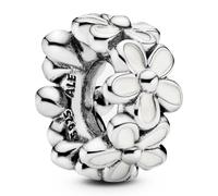 PANDORA 791495EN12 Perlina separatrice da donna Argento Margherita Bianco
