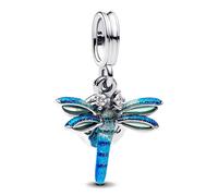 Pandora Double Dragonfly Pendant Charm 793745C01 1 UD.
