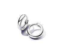 PANDORA Essence Orecchini a cerchio huggie in argento Sterling
