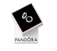 PANDORA Essence Orecchini a cerchio huggie in argento Sterling
