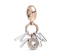 PANDORA Fascino Donna Argento Dorato Zirconia_cubica Forma diversa - 788828C01