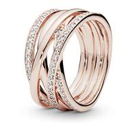 Pandora Fede semplice Donna vermeil - 180919CZ-58