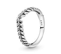 PANDORA Garden Anello in argento con spighe di grano, 56