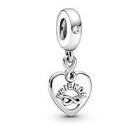 Pandora Gioielli Argento Charm Pendente Amici Per Sempre Cuore 799294C01