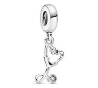 PANDORA Gioielli Argento Charm-Pendenti Stetoscopio Cuore 799072C01