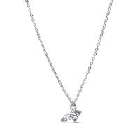 PANDORA Timeless 394266C01-45 - Collana con ciondolo a forma di farfalla in argento sterling con zirconi, 45 cm