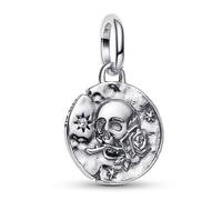PANDORA Gioielli Medaglione Charm-Pendente Argento Teschio 794089C01