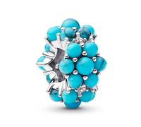 PANDORA Gioiello Argento Charm Color Blu Oceano 793897C02