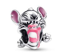 PANDORA Gioiello Argento Charm Disney Stitch Torta Di Compleanno 793189C01