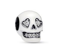 Pandora Gioiello Bead-Charm Argento Luminoso Teschio 792811C01