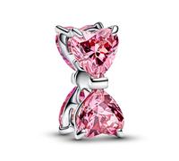 PANDORA Gioiello Charm Argento Fiocco Rosa 794253C01