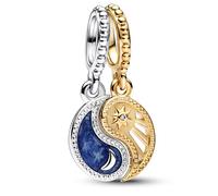PANDORA Gioiello Charm Divisibile Sole E Luna 762678C01