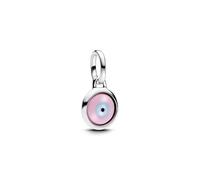Pandora Gravierbarer Evil Eye Murano-Glas Mini-Charm-Anhänger 793693C00 Pendente charm
