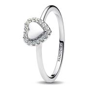 Pandora Halo and Heart Ring 193801C01