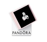 Pandora Charm doppio cuore 799187C01 donna argento