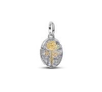 PANDORA ME 764087C00 ciondolo a medaglione rosa