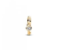 PANDORA ME 764339C01 Mini breloque en forme de n alliage plaqué or 14 carats et oxyde de zirconium Compatible ME et Moments