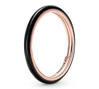PANDORA ME - Anello placcato in oro rosa 14k con smalto nero