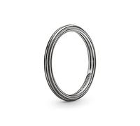 PANDORA ME Anello placcato in rutenio, 50